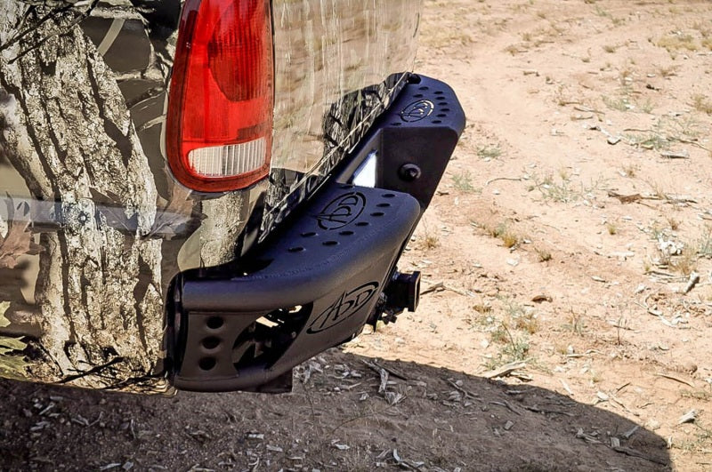 Addictive Desert Designs 99-16 Ford F-250 Super Duty Dimple R Rear Bumper w/ Backup Sensor Cutout