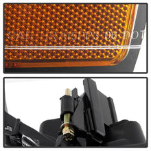 Load image into Gallery viewer, xTune Dodge Ram 1500 02-05 Amber Crystal Headlights Black HD-JH-DR02-AM-BK