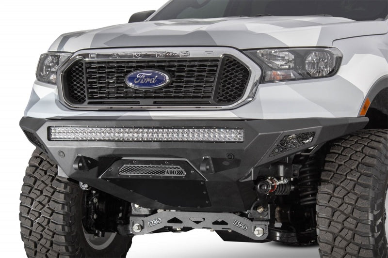 Addictive Desert Designs 2019 Ford Ranger Stealth Fighter Front Bumper w/ Sensor Cutouts