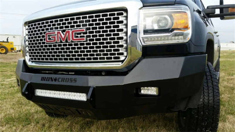Iron Cross 07-14 GMC Sierra 2500/3500 Low Profile Front Bumper - Primer