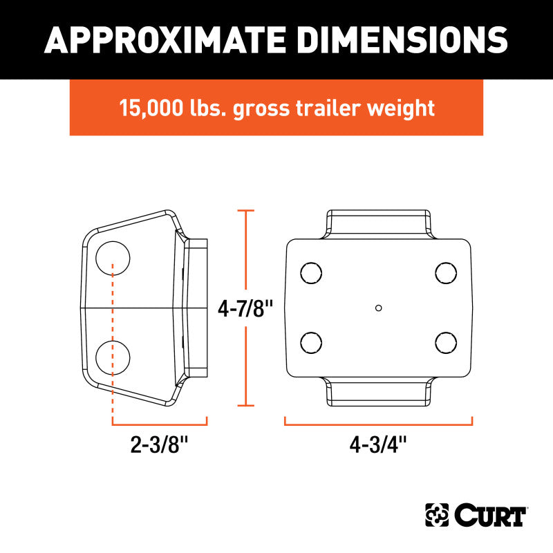 Curt Rebellion XD Pintle Mount Attachment