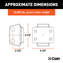 Load image into Gallery viewer, Curt Rebellion XD Pintle Mount Attachment