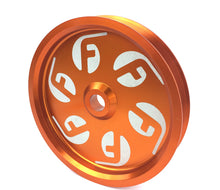 Load image into Gallery viewer, Fleece Performance Dodge Cummins Dual Pump Pulley (For Use w/ FPE Dual Pump Bracket) Orange