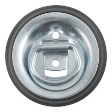 Load image into Gallery viewer, Curt 1-1/8in x 1-5/8in Recessed Tie-Down Ring (1000lbs Clear Zinc)