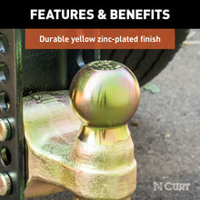 Load image into Gallery viewer, Curt Replacement Dual-Ball for Adjustable Channel Mount
