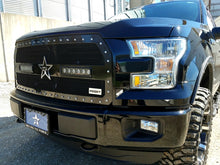 Load image into Gallery viewer, RBP RX-3 Midnight Edition Black LED Bar Grille (Studded) 15-17 Ford F-150 (All Models)
