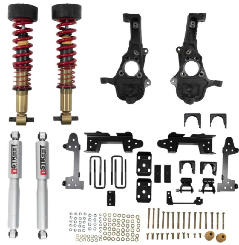 Belltech LOWERING KIT 2019+ GM Silverado / Sierra 1500 4WD All Cabs - 2-5in Fr / 6in R