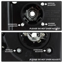 Load image into Gallery viewer, Spyder Chevy Silverado 1500 03-06 Projector LED Halo LED Amber Reflector Blk PRO-YD-CS03-AM-BK