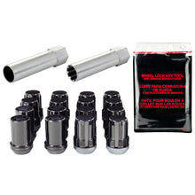 Load image into Gallery viewer, McGard SplineDrive Tuner 4 Lug Install Kit w/Locks &amp; Tool (Cone) M12X1.25 / 13/16 Hex - Blk