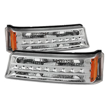 Load image into Gallery viewer, xTune Chevy Silverado 03-06 / Avalanche 02-06 LED Bumper Lights Chrome CBL-JH-CS03-LED-C