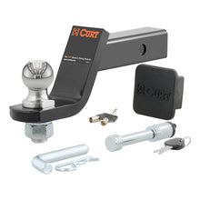 Load image into Gallery viewer, Curt Towing Starter Kit w/2in Ball (2in Shank 7500lbs 4in Drop)