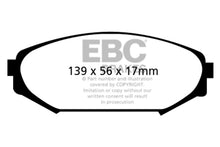 Load image into Gallery viewer, EBC 00-02 Acura MDX 3.5 Ultimax2 Front Brake Pads