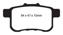 Load image into Gallery viewer, EBC 09-14 Acura TSX 2.4 Redstuff Rear Brake Pads