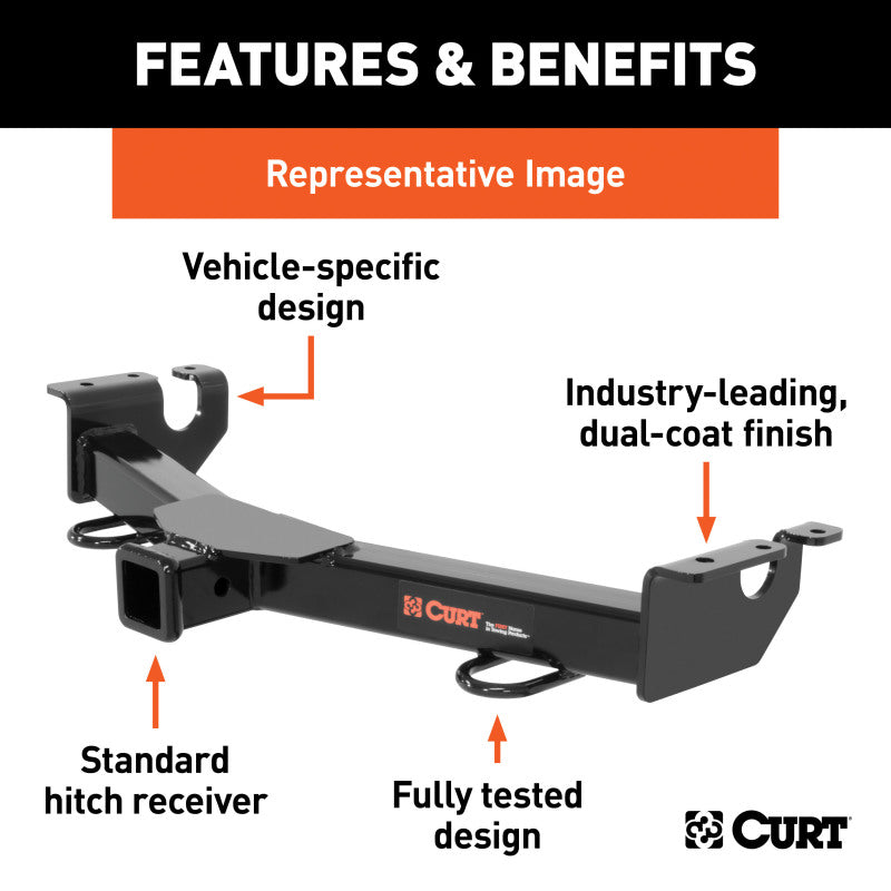 Curt 00-04 Dodge Durango 4WD Front Mount Hitch