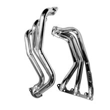 Load image into Gallery viewer, BBK 07-11 Jeep 3.8 V6 Long Tube Exhaust Headers And Y Pipe And Converters - 1-5/8 Silver Ceramic