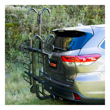 Load image into Gallery viewer, Curt Tray-Style Hitch-Mounted Bike Rack (4 Bikes 2in Shank)