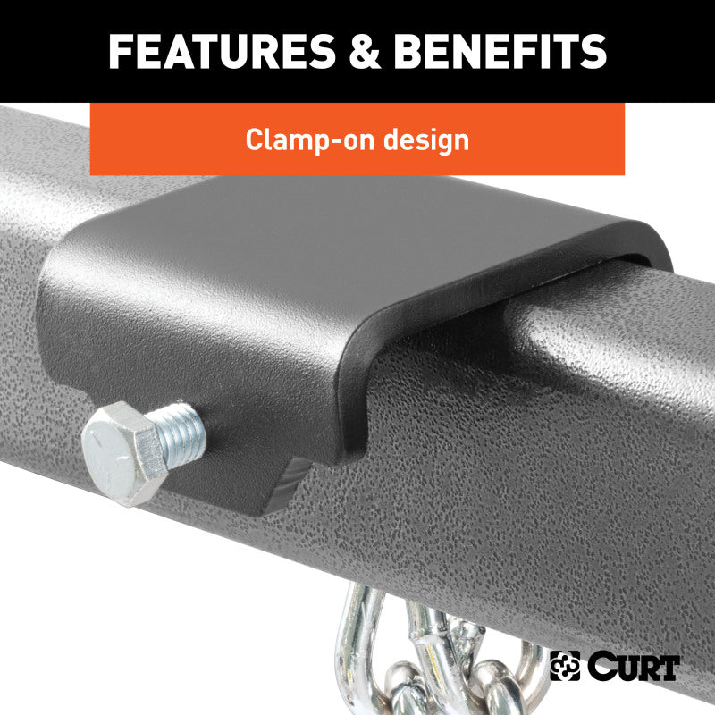 Curt Weight Distribution Clamp-On Hookup Brackets (2-Pack)