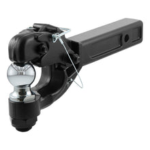 Load image into Gallery viewer, Curt Receiver-Mount Ball &amp; Pintle Combo (2in Shank 2in Ball 10000lbs)