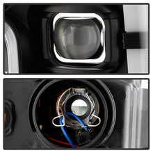 Load image into Gallery viewer, Spyder Ford F-250/F-350/F450 Super Duty 17-18 Projector Headlights Black PRO-YD-FS17-SBSEQ-BK