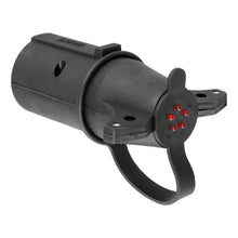 Load image into Gallery viewer, Curt Adapter (7-Way RV Blade to 6-Way Round Trailer Center Pin Brake Packaged)