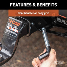 Load image into Gallery viewer, Curt 5/8in Hitch Pin (2in Receiver Zinc w/Rubber Grip Packaged)