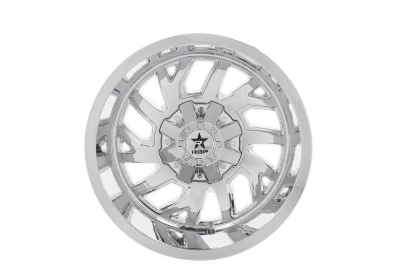 RBP 65R Glock 20x12 8x165.1/170 BP / 4.75 BS -44mm Offset 129mm CB (Hub Centric) Chrome Wheel