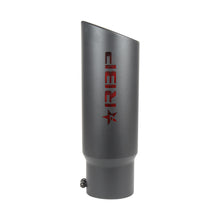 Load image into Gallery viewer, RBP RX-1 High Heat Textured Dual Badged Exhaust Tip Inlet 5in. / Outlet 6in. / Length 18in. - Black