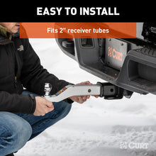 Load image into Gallery viewer, Curt Class 3 Aluminum Ball Mount (2in Shank 8000lbs 2in Drop 8-1/2in Long)