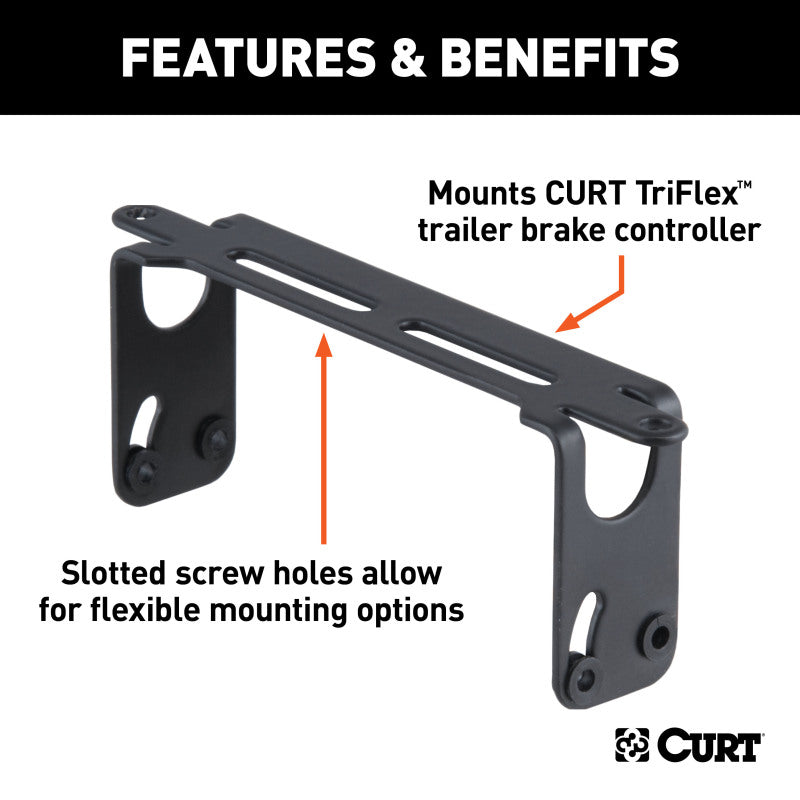 Curt TriFlex Trailer Brake Controller Mounting Bracket