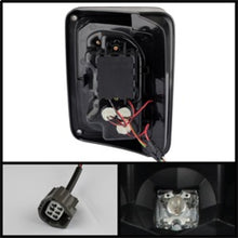 Load image into Gallery viewer, Spyder Jeep Wrangler 07-15 LED Tail Lights Black ALT-YD-JWA07-LED-BK