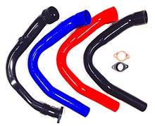 Load image into Gallery viewer, AVO 15+ Subaru WRX / 13+ Subaru Forester Silicone Inlet Hose Kit - Black