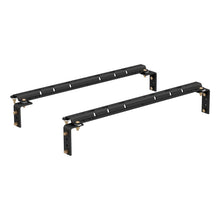 Load image into Gallery viewer, Curt Universal 5th Wheel Base Rails (Carbide Black)