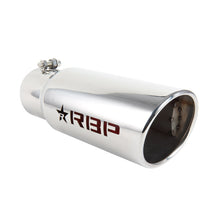 Load image into Gallery viewer, RBP RX-7 Polished Exhaust Tip Inlet 3.5in. / Outlet 4.5in. / Length 12in. - Stainless Steel