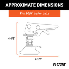 Load image into Gallery viewer, Curt Replacement 1-7/8in Posi-Lock Coupler Latch for Straight-Tongue Couplers