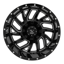 Load image into Gallery viewer, RBP 65R Glock 22x12 Blank BP / -44mm Offset 78mm CB Gloss Black w/Machined Grooves Wheel