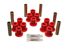 Load image into Gallery viewer, Energy Suspension Ford 4 Wd Front Spring Bushing Set - Red