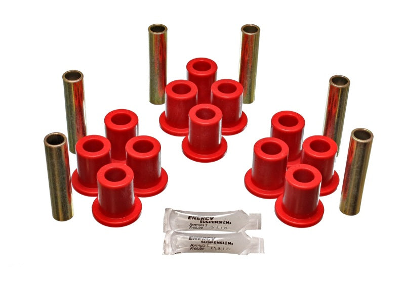 Energy Suspension Ford 4 Wd Front Spring Bushing Set - Red