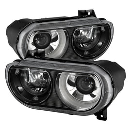 xTune Dodge Challenger 08-14 Xenon Hid Model Only Projector Headlamps Black HD-JH-DCHAL08-HID-BK