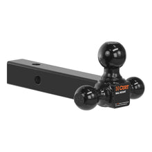 Load image into Gallery viewer, Curt Multi-Ball Mount (2in Solid Shank 1-7/8in 2in &amp; 2-5/16in Black Balls)