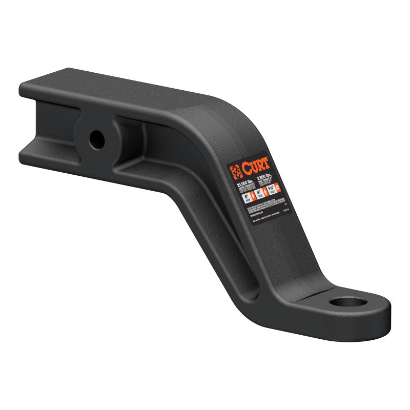Curt Industrial Duty Forged Ball Mount (3in Shank 21000lbs 6in Drop 10in Long)