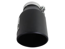 Load image into Gallery viewer, aFe Diesel Exhaust Tip Bolt On Black 4in Inlet x 6in Outlet x 12in
