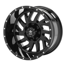Load image into Gallery viewer, RBP 65R Glock 22x12 6x135 BP / 4.75 BS -44mm Offset 87mm CB (Hub Centric) Gloss Black Wheel