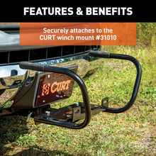 Load image into Gallery viewer, Curt Hitch-Mounted Winch Mount Handles for 31010