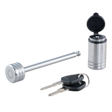 Load image into Gallery viewer, Curt Coupler Lock (1/4in Pin 3-3/8in Latch Span Barbell Chrome)