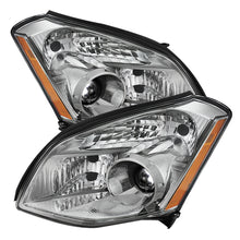 Load image into Gallery viewer, xTune Nissan Maxima (Halogen Only) 07-08 Crystal Headlights Chrome HD-JH-NM07-AM-C
