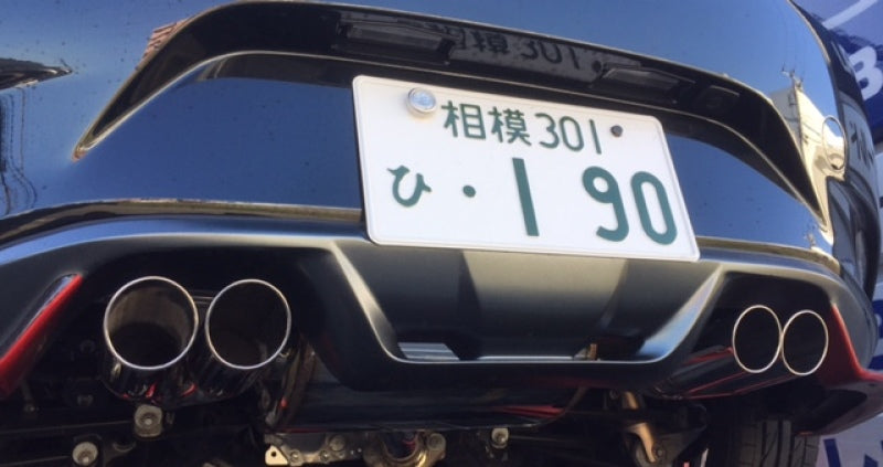AVO 2016+ Mazda Miata ND MX5 1.5L Dual Twin 2in Rolled Tip Exhaust (Incl 5in Metal Cat Converter)