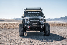 Load image into Gallery viewer, RBP RX-3 Midnight Edition Black LED Bar Grille (Studded) 07-17 Jeep JK Wrangler (All Models)