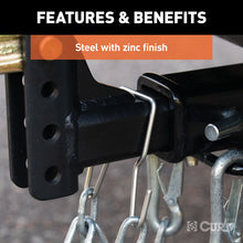 Load image into Gallery viewer, Curt Trailer Safety Chain Holder Bracket (2in Shank)