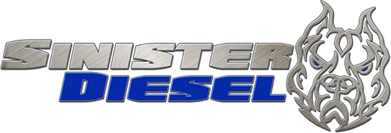 Sinister Diesel 04-07 Ford 6.0L (Raw) Y-Pipes (w/ EGR Provision)