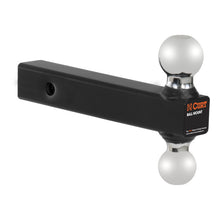 Load image into Gallery viewer, Curt Multi-Ball Mount (2in Hollow Shank 2in &amp; 2-5/16in Chrome Balls)